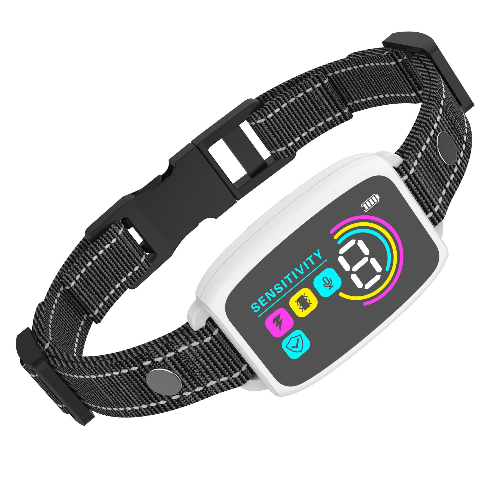 Mi-Xory™ Smart Rechargeable Anti-Bark Dog Collar – Waterproof & Digital Display