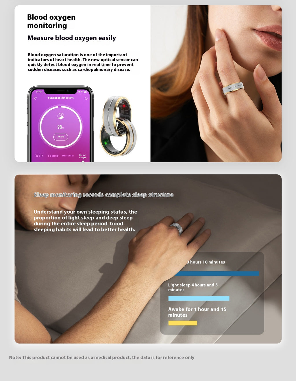 Smart Ring – Health Tracking & Fitness Monitoring