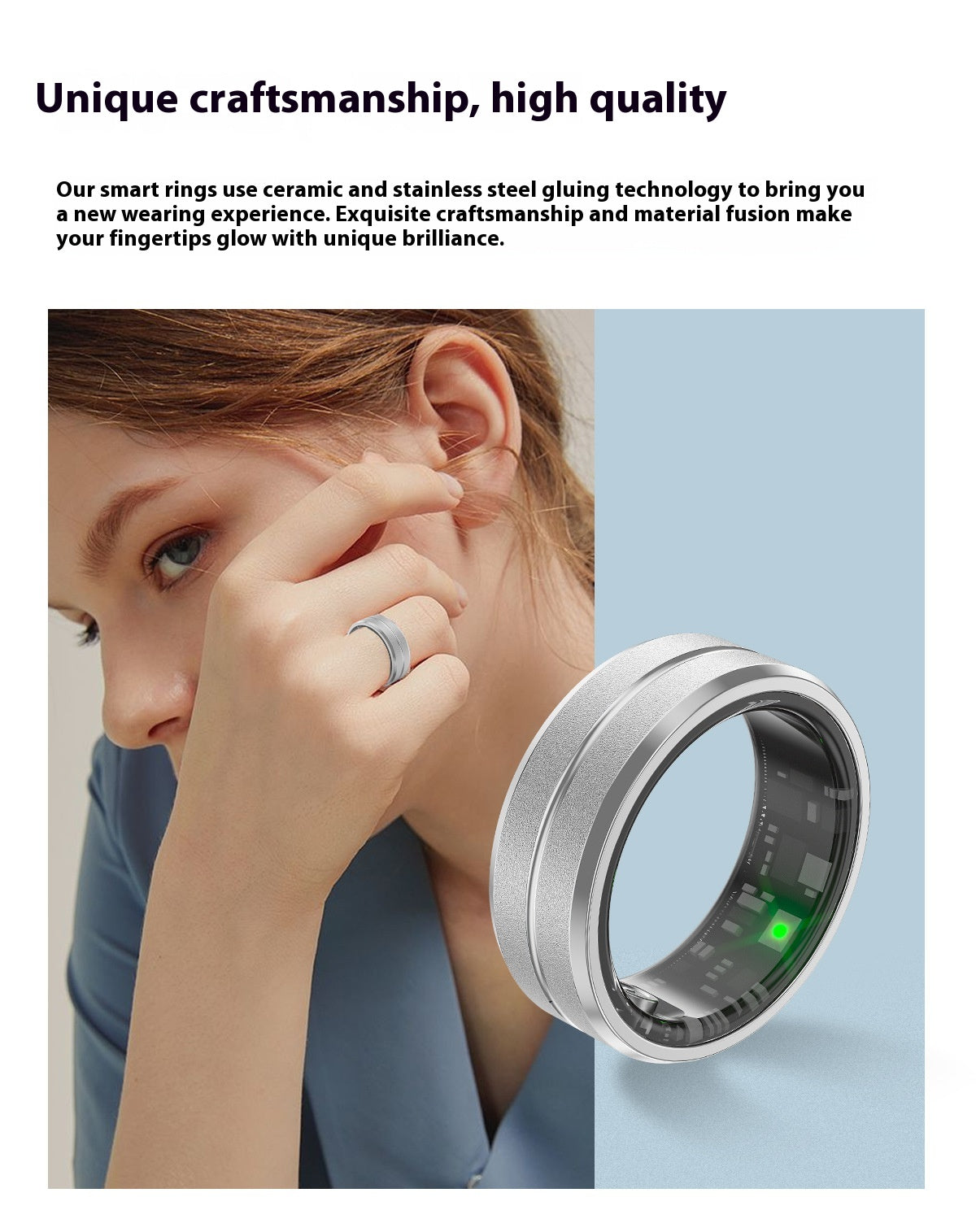 Smart Ring – Health Tracking & Fitness Monitoring